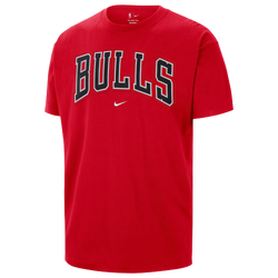Men's - Nike Bulls Wordmark Standard Issue S/S T-Shirt - Red