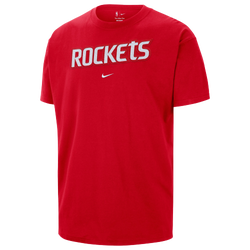 Men's - Nike Rockets Wordmark Standard Issue S/S T-Shirt - Red
