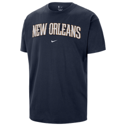 Men's - Nike Pelicans Wordmark Standard Issue S/S T-Shirt - Navy