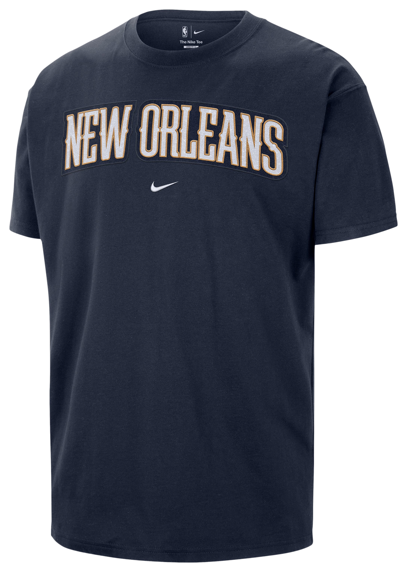 Nike Pelicans Wordmark Standard Issue S/S T-Shirt - Men's