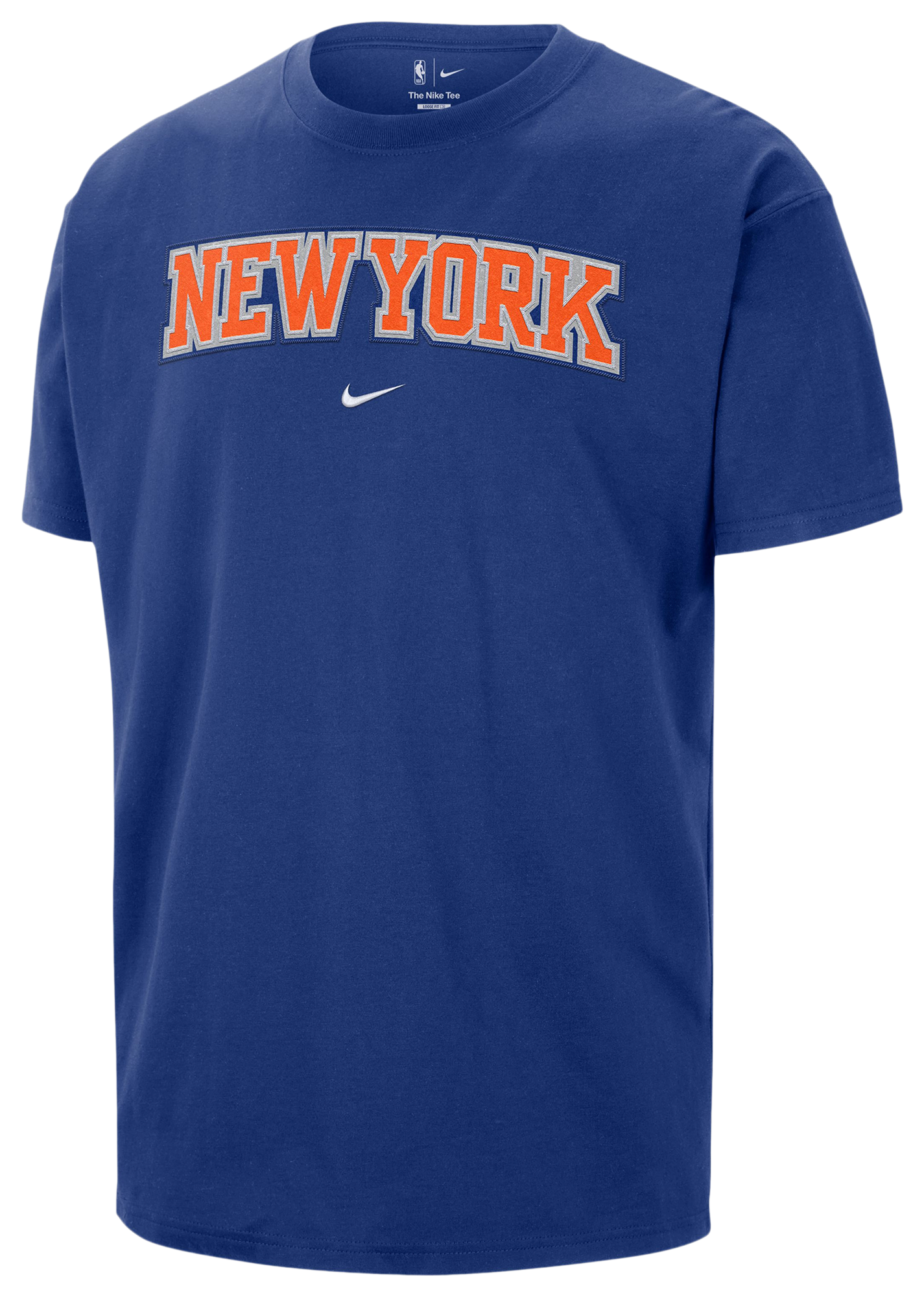 Nike Knicks Wordmark Standard Issue S/S T-Shirt - Men's