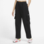 Nike Essential Woven HR Cargo Pants - Women's Black/White