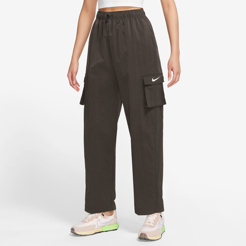 

Nike Womens Nike Essential Woven HR Cargo Pants - Womens Sail/Brown Size M