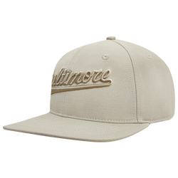 Men's - Pro Standard Orioles Neutrals SMU Snapback Cap - Taupe/Taupe