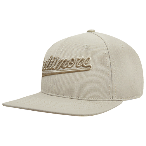 MENS - Pro Standard Orioles Neutrals SMU Snapback Cap - Taupe