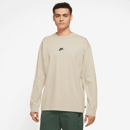

Nike Mens Nike Premium Essentials Long-Sleeve SUST T-Shirt - Mens Rattan/Rattan Size L