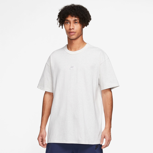 

Nike Mens Nike NSW Premium Essentials SUST T-Shirt - Mens Birch Heather/White Size M