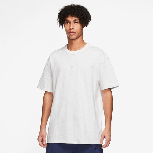

Nike Mens Nike NSW Prem Essential T-Shirt - Mens White/Birch Heather Size S