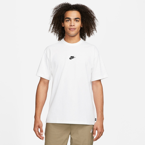 

Nike Mens Nike NSW Prem Essential T-Shirt - Mens White/Black Size L