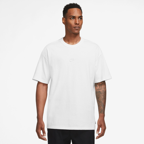 

Nike Mens Nike NSW Prem Essential T-Shirt - Mens White/White Size M