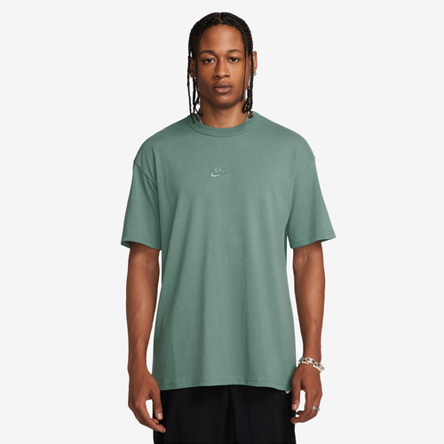 Shop Nike Mens  Premium Essentials T-shirt In Green/bicoastal