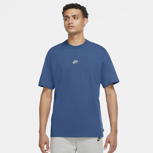 

Nike Mens Nike NSW Prem Essential T-Shirt - Mens Blue/Beige Size L