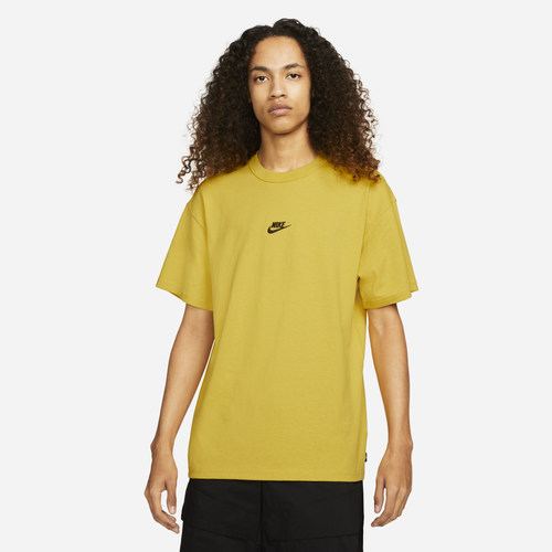 

Nike Mens Nike NSW Prem Essential T-Shirt - Mens Yellow/Black Size L