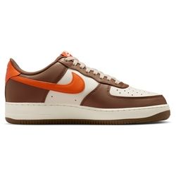 Men's - Nike Air Force 1 '07 - Coconut Milk/Mosswood Brown/Campfire Orange