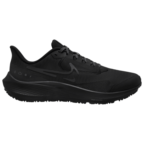 

Nike Mens Nike Air Zoom Pegasus 39 Shield - Mens Running Shoes Black/Gray Size 9.0