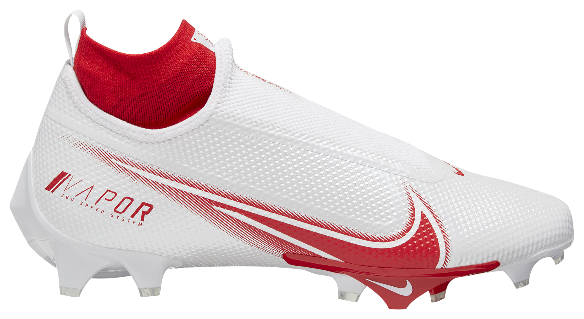 red nike vapor football cleats