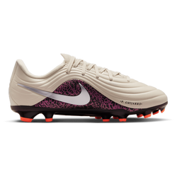 Boys' Grade School - Nike Jr Tiempo Maestro Acd Fg/Mg Nu3 - Fossil/Burgundy Crush/Metallic Silver