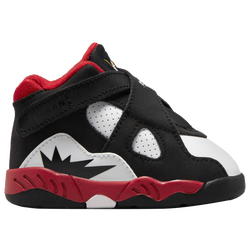 Girls' Toddler - Jordan Retro 8 - Black/White/Maroon