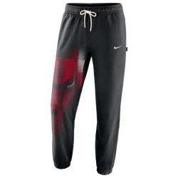 Men's - Nike Bulls Basketball Icon Pants - Black/White