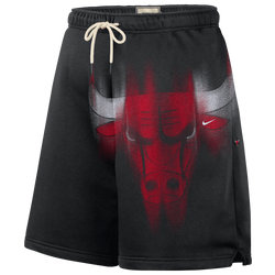 Men's - Nike Bulls Basketball Icon Shorts - Black/White