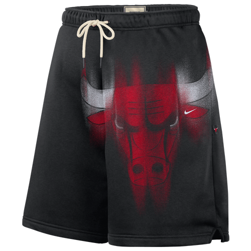 MENS - Nike Bulls Basketball Icon Shorts - Black/White