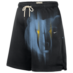 Men's - Nike Grizzlies Basketball Icon Shorts - White/Black