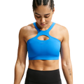 Nike Drifit Universal Mid Support Bra - Nike Blue Spark/Lt Photo