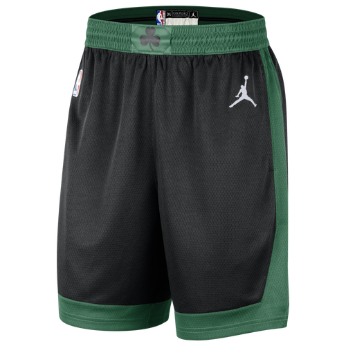 

Nike Mens Nike Celtics Statement Swingman Shorts - Mens Black/Green Size L