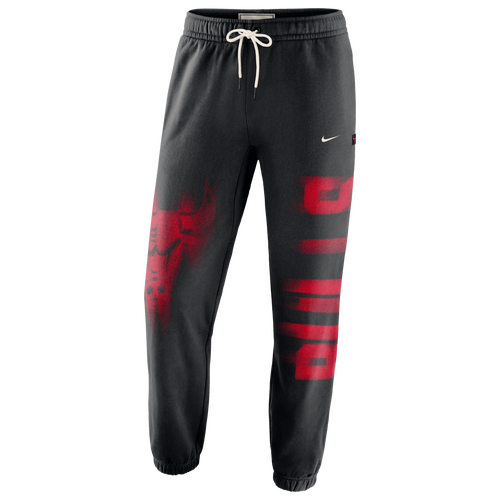 Nike Adult Chicago Bulls Worn With Obsession Standard Issue Game Theater Therma-FIT Pants, Men's, XL, Black