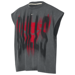 Men's - Nike Bulls Dri-FIT Icon Top - White/Gray