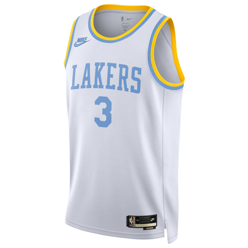 

Nike Mens Los Angeles Lakers Nike Lakers HWC Jersey - Mens White/Blue Size S