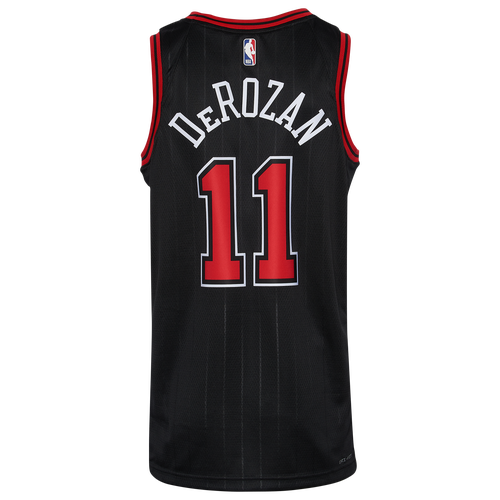 

Nike Mens Demar Derozan Nike Bulls Swingman Jersey - Mens Black Size M