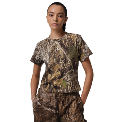 Women's - Jordan Brooklyn SHGF AOP Tee - Sail/Sail