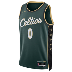 Men's - Nike Celtics Swingman Jersey - Green/Brown