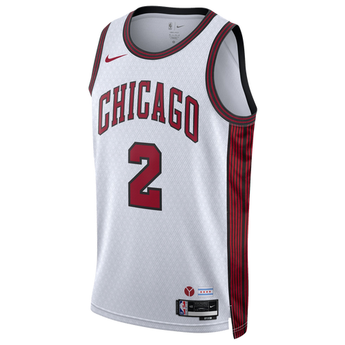 

Nike Mens Lonzo Ball Nike Bulls Swingman Jersey - Mens White/Black Size S