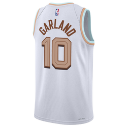 Men's - Nike Cavaliers HWC Jersey - White/Brown