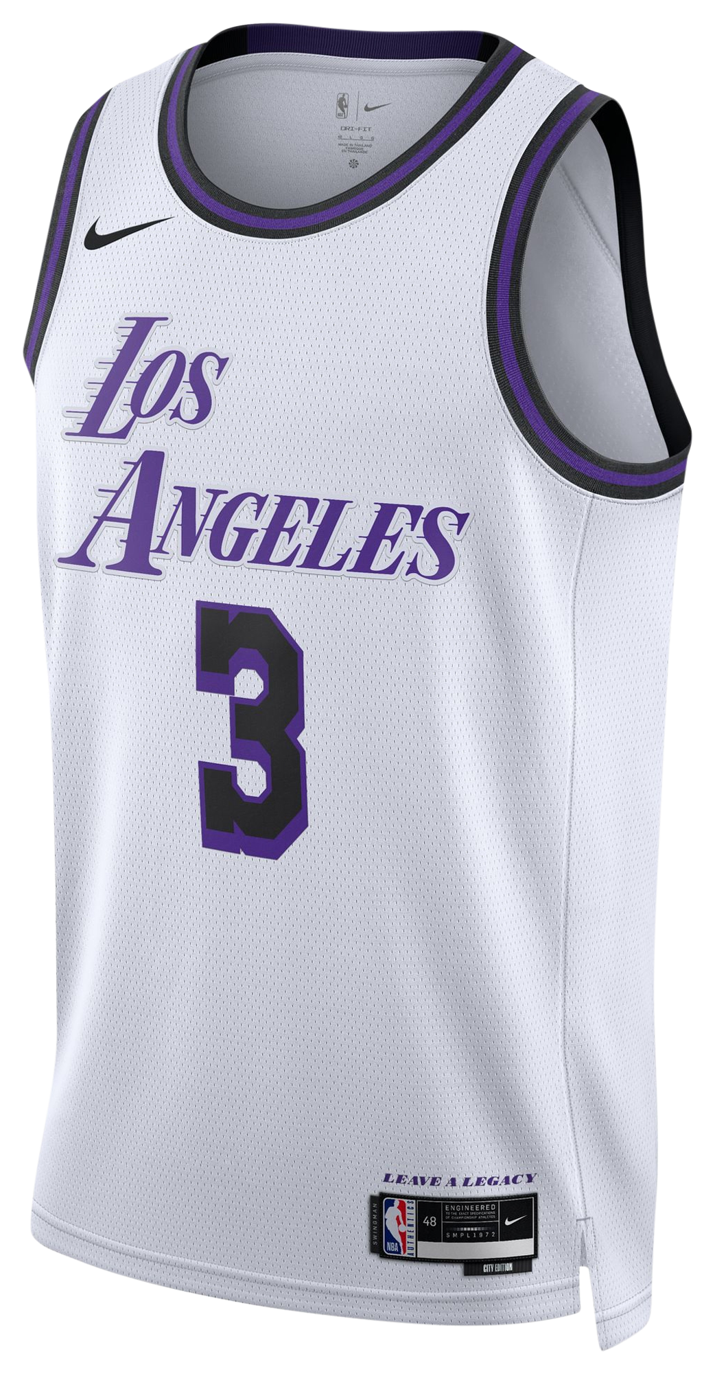 Los Angeles Lakers Starting 5 Men's Nike Dri-Fit NBA Jersey