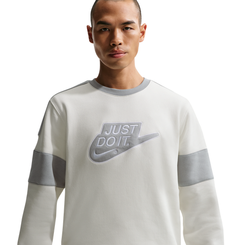Nike Club BB Crew JDI - Nike Lt Smoke Grey/Sail