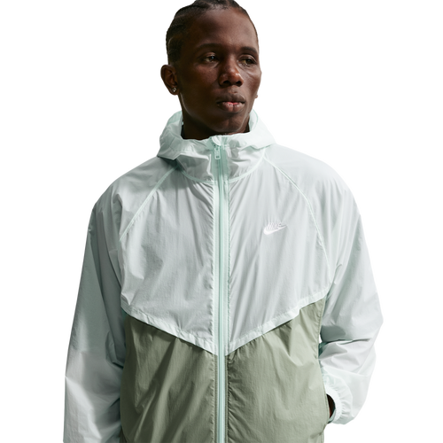 MENS - Nike Windrunner Lightweight Unlined FZ UV Jacket - Barely Green/White Jade Horizon