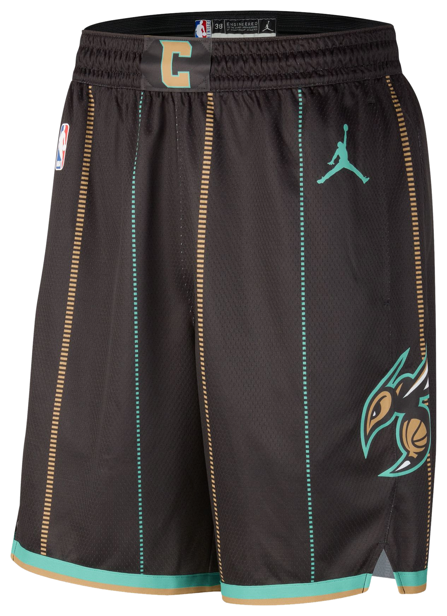 Nike Hornets City Edition Swingman Shorts - Men's