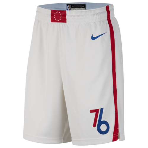 

Nike Mens Philadelphia 76ers Nike 76ers CE Shorts - Mens Blue/White Size 3XL