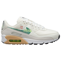 Look for the Nike Air Max 90 White Light Smoke Grey Green Now •