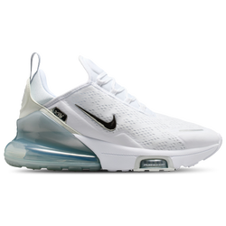 Men's - Nike Air Max 270 Premium - White/Metallic Silver
