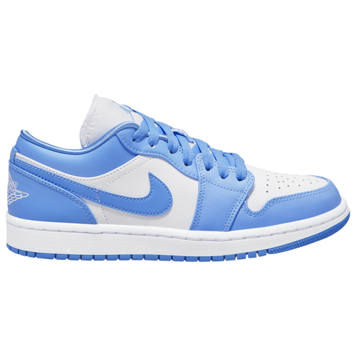 

Womens Jordan Jordan AJ 1 Low - Womens Basketball Shoe White/University Blue Size 09.0