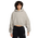 Nike Studio Crop Fleece Scallop Hoodie - Women's White/White/White