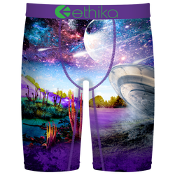 Boys' Grade School - Ethika Crash Landing - Purple/Green