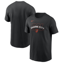 Men's - Nike Orioles Hot Corner T-Shirt - Black