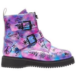 Girls' Grade School - Steve Madden Wordup Boots - Multi