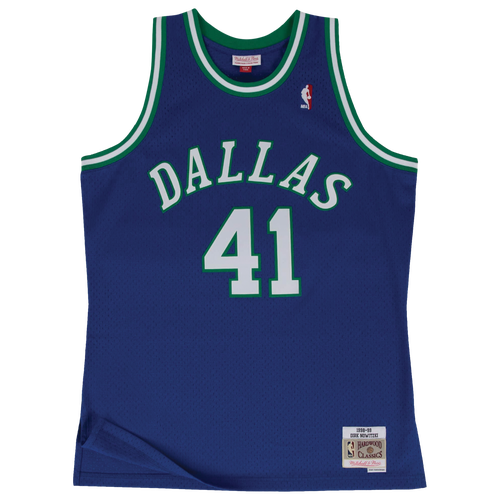 

Mitchell & Ness Mens Dirk Nowitzki Mitchell & Ness Mavericks Swingman Jersey - Mens Royal Size S