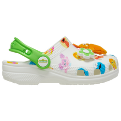 Boys' Preschool - Crocs Sesame Be Seen Classic Clogs - White